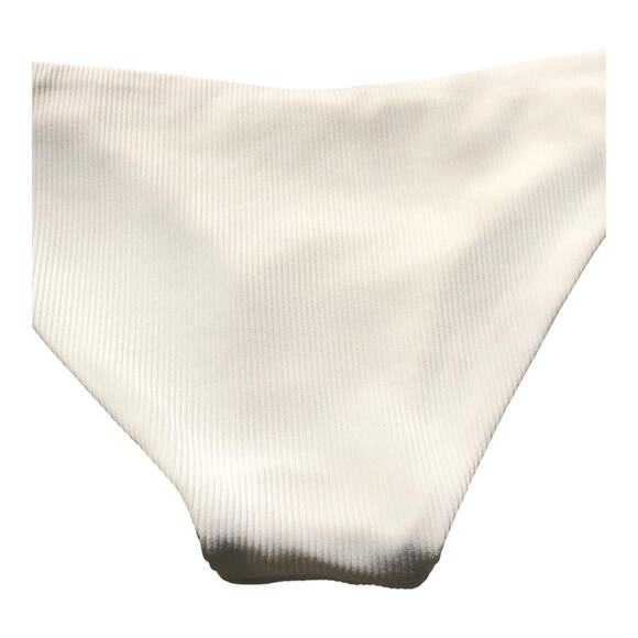 LSpace Camacho Classic Ribbed Bikini Bottom Cream Women's Size Small NWT - Picture 6 of 11